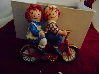 Raggety Ann and Andy on Tandem Ornament